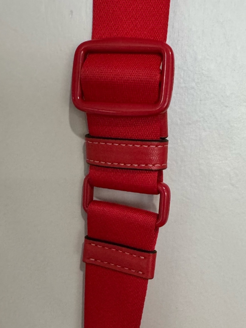Coach Track Small Flap Crossbody Bag in Red Signature Canvas Style C9841 - Picture 9 of 12